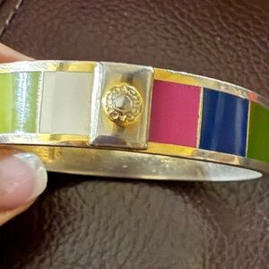 Coach Gold-Tone Bangle Bracelet